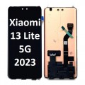 Xiaomi 13 Lite 5G (2023) LCD and touch screen (Original Service Pack)(NF) [Black] X-380